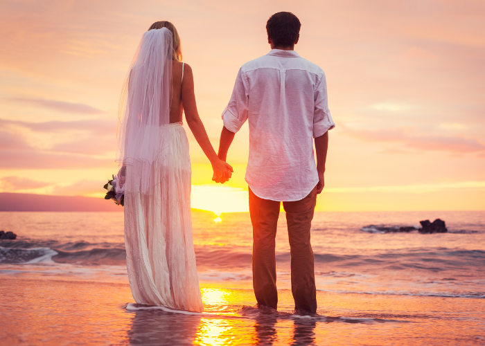 wedding in San Diego Beach